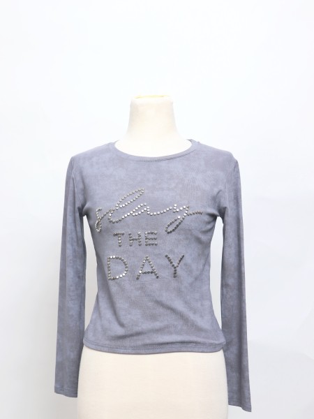 SEA Slay The Day Dusted Long Sleeves Tee