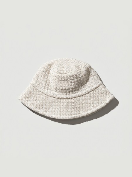 Tweed Round Hat