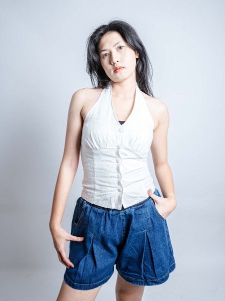 PT Embroidery Halter Top