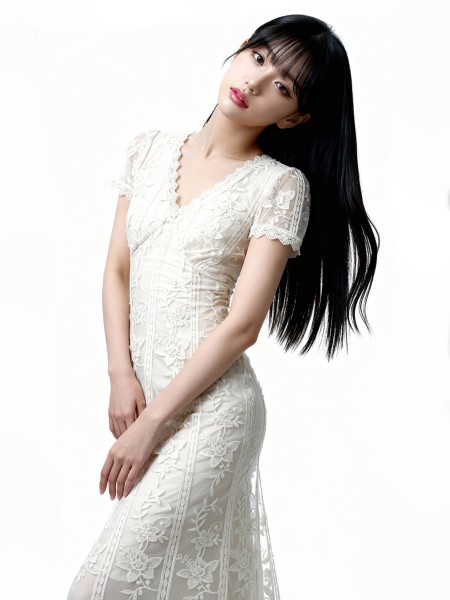 ELITE CNY Margared Midi Lace Dress