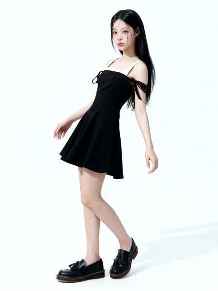 ELITE Ariana Triple Sleeves Mini Dress