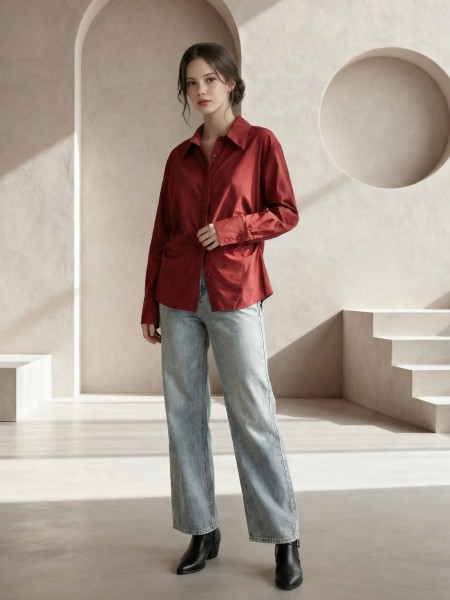 EID Amira Gather Waist Shirt