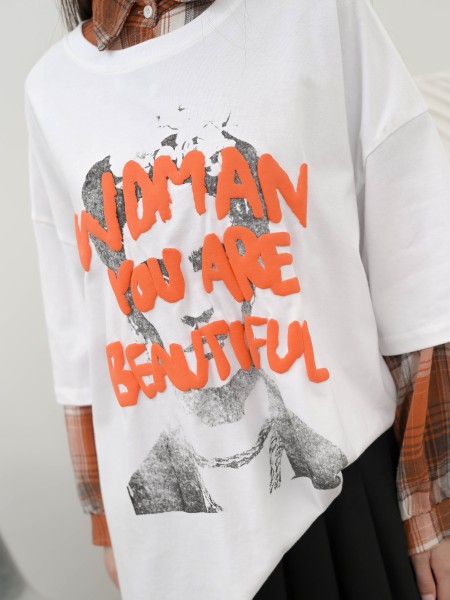 CORE DITOX Woman You Are Beautiful Tee
