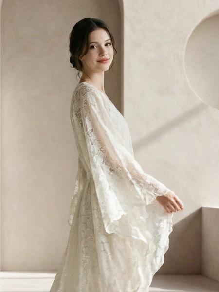 EID ELITE 2pcs Set Full EmbLace Ghamis W/ SatinBelt RO2