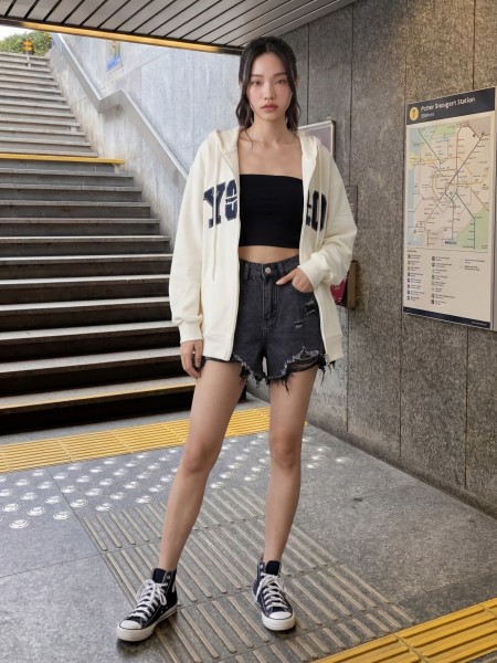 JR NRC YOLO Zip Up Hoodie Sweater