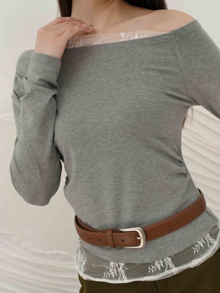 CORE DITOX INNER LACE OFF SHOULDER