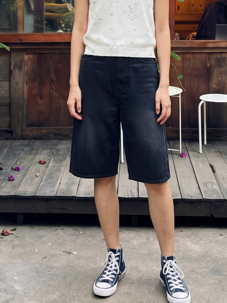 PG Black Jorts