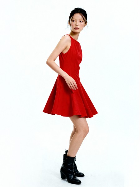 Faye Panel Pocketed Dress