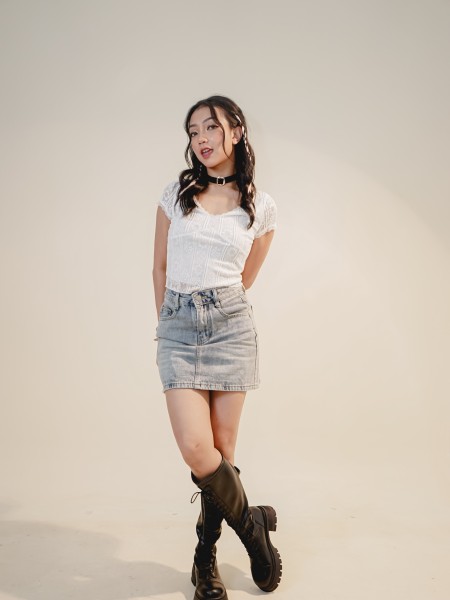 PT Lace Layer Tee