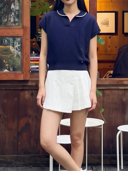PG Golf Polo Knit Top