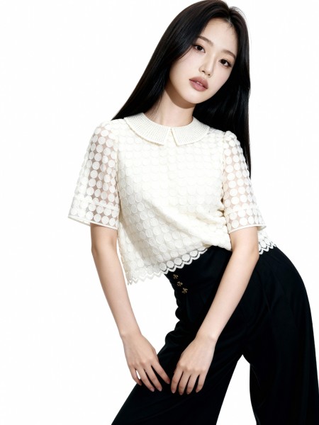 ELITE Eve Embroidery Top