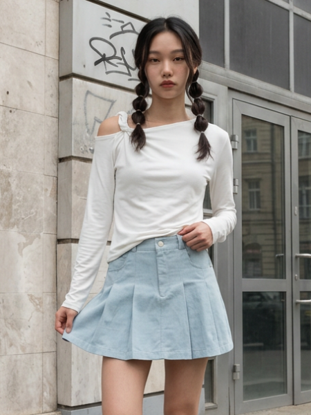 CORE NRC One Side Cold Shoulder Tee
