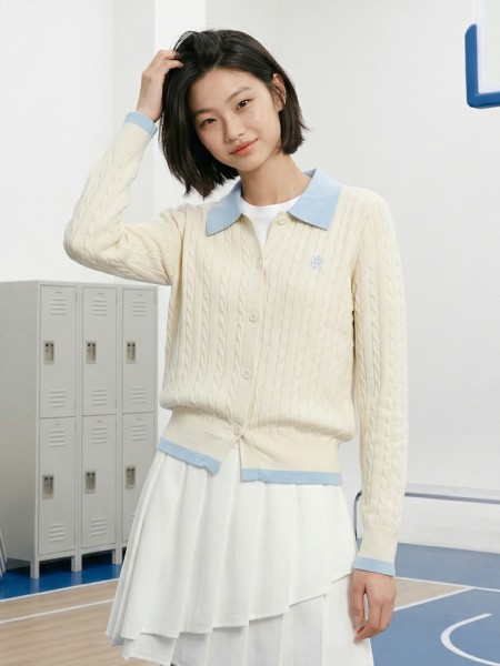 JR NRC Pattern Knit Cardigan