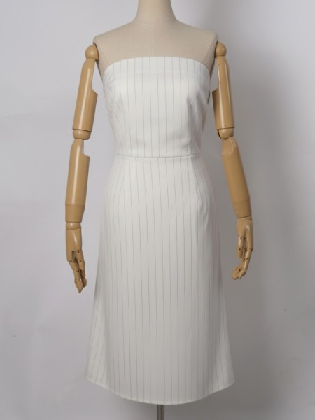 SMARTEN STRIPES TUBE DRESS