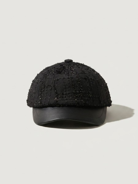 Paris Textured Tweed Golf Cap