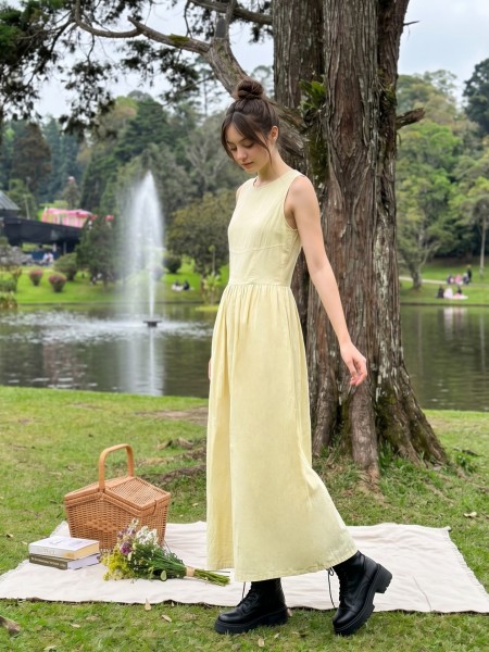 PG Maxi Poplin Dress