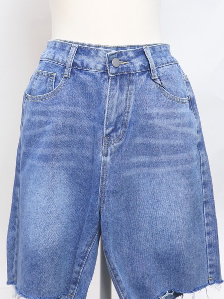 DITOX Unfinished Denim Bermuda