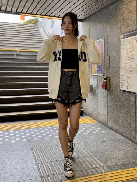 JR NRC YOLO Zip Up Hoodie Sweater
