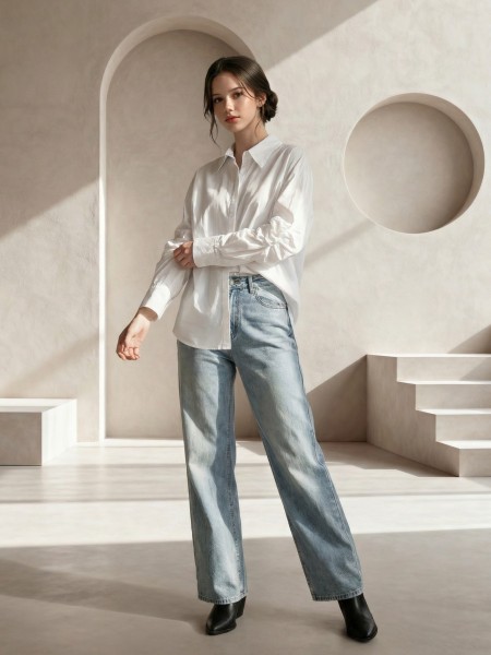 EID Amira Gather Waist Shirt