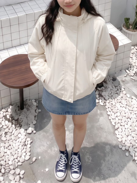 00 Wind Break Jacket With Zipper