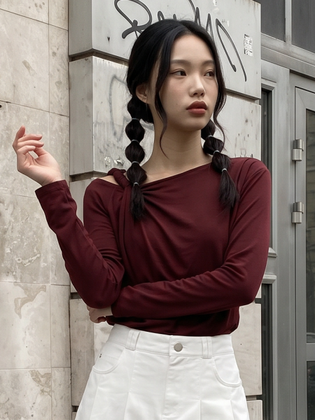CORE NRC One Side Cold Shoulder Tee