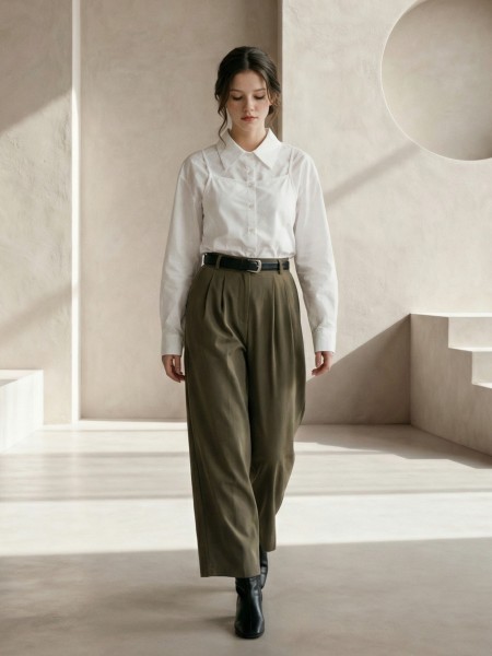 EID 2pcs set 2way Wear Outer and Shirt