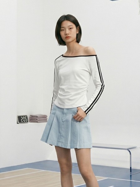 JR NRC Double Front Pleats Skort