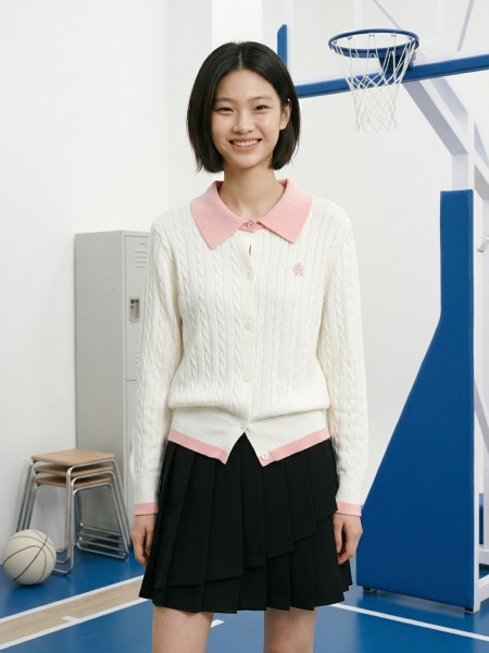 JR NRC Pattern Knit Cardigan