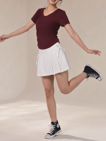 JR CORE Side Gather Tee