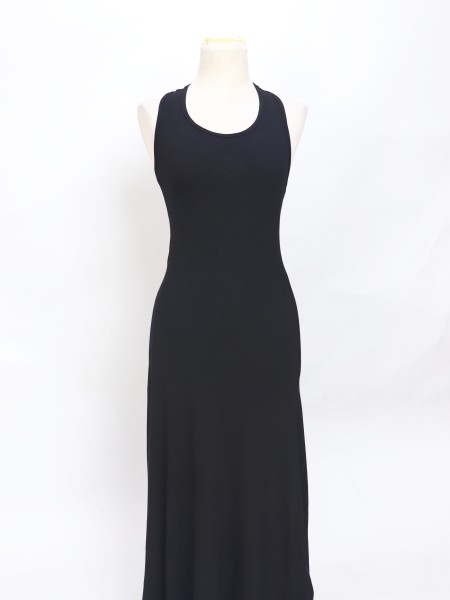 SMARTEN JERSEY MIDI HALTER DRESS