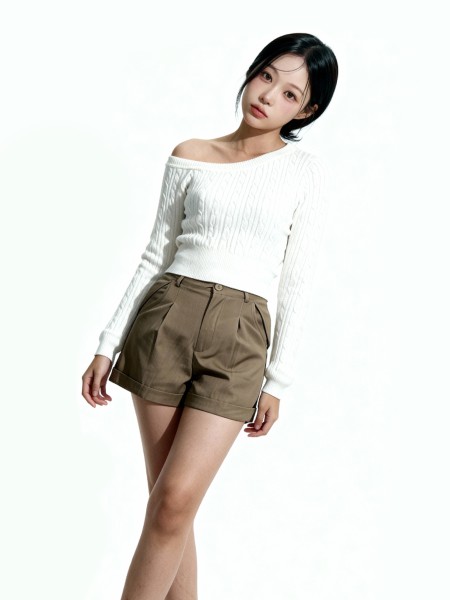 Dizza Off Shoulder Knit Top