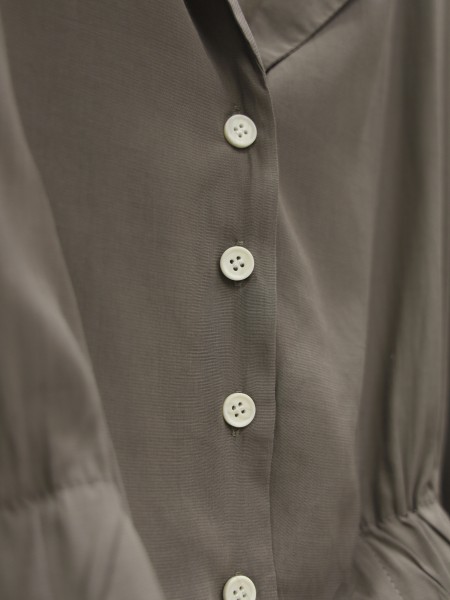 RC Semi Crop Elastic Sleevers Shirt