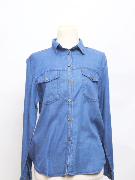 SEA Denim Washed Shirt