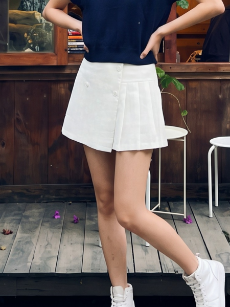 JR CORE PG Overlap Pleats Skort