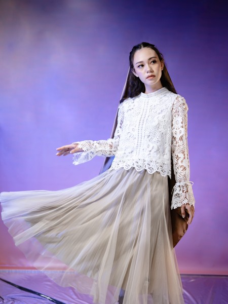 WW ELITE Zayna High Neck Embroidery