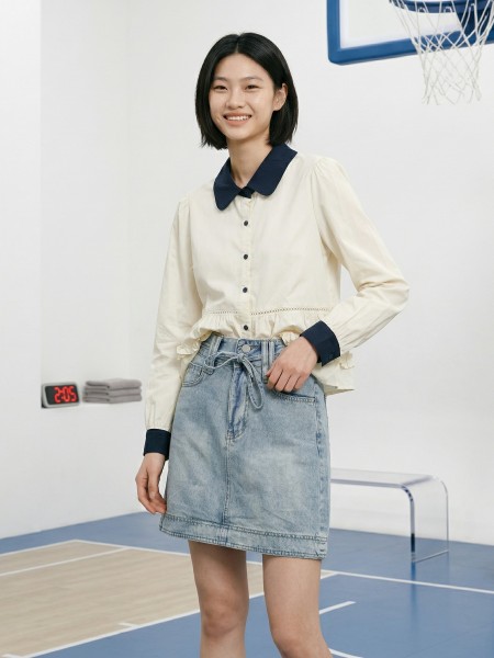 NRC Light Denim Skort
