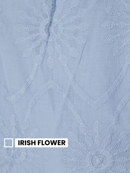 FELIZ23 Embroidery Flower Dress