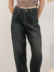 SEA Dark Denim Wide Leg