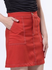 Thread Seen Mini Skirt