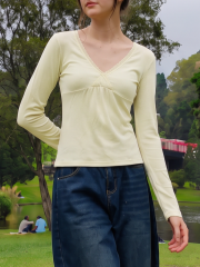 PG Sheer V Neck Tee