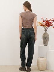 SEA Dark Denim Wide Leg
