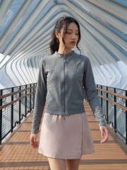 JR NRC Collarless Zip Up Jacket