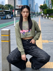 JR NRC Black Scratch Barrel Denim