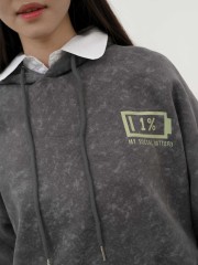 JR SMARTEN 1% SOCIAL BATTERY HOODY