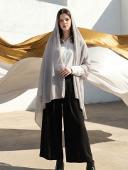 EID Sheer Stripes Outer Shirt