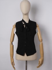 SMARTEN LACE ADD ON FRONT TIED VEST