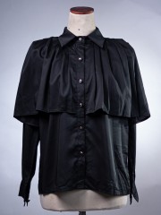 WW Aleena Pleated Overlap Shirt
