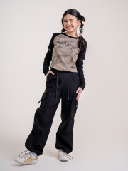JR DITOX Cargo Drawstring Pants RO2