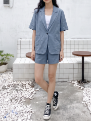 PG 2pcs Set Blazer And Short