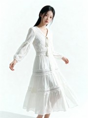 ELITE Embroidery Eyelet Valkeri Maxi Dress RO2